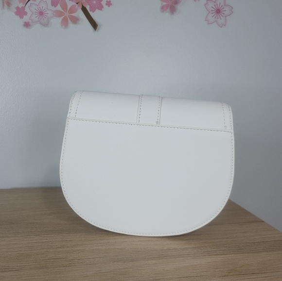 White saddle bag, small bag, thick strap - Picture 4 of 5